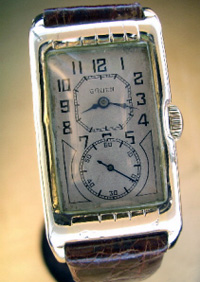 Gruen Doctors watch 1931 original dial